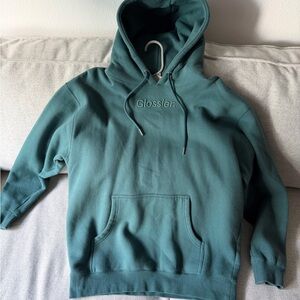 Glossier Hoodie - Dark Green